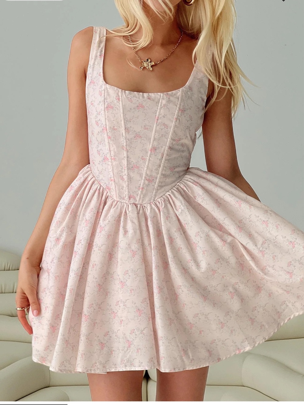 Princess Polly Bridgette Corset Mini Dress Floral